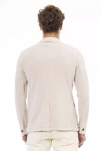Load image into Gallery viewer, Distretto12 Chic Beige Cotton Blend Jacket

