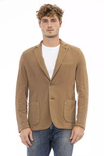 Load image into Gallery viewer, Distretto12 Classic Brown Cotton Blend Jacket
