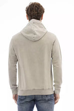 Load image into Gallery viewer, Distretto12 Elegant Beige Hooded Sweatshirt with Fine Ribbing

