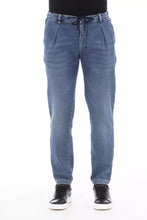 Load image into Gallery viewer, Distretto12 Elevated Blue Denim with Edgy Detailing
