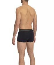 Load image into Gallery viewer, Cavalli Class Elegant Black Cotton Trunks Trio Pack
