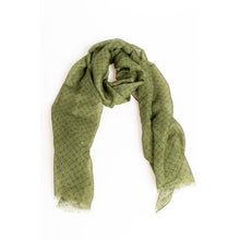 Load image into Gallery viewer, Trussardi Elegant Green Silk Blend Scarf
