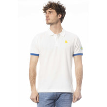 Load image into Gallery viewer, Invicta Crisp White Cotton Polo with Chest Logo
