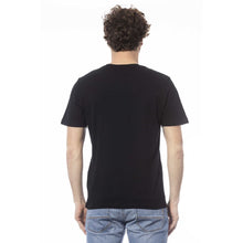 Load image into Gallery viewer, Ungaro Sport Sleek Black Cotton Crew Neck Tee
