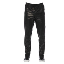 Load image into Gallery viewer, Trussardi Sleek Black Leather Trousers for Men
