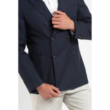 Load image into Gallery viewer, Trussardi Elegant Blue Virgin Wool Two-Button Blazer
