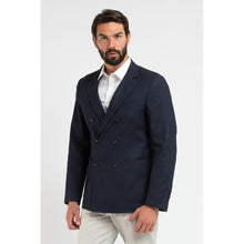 Load image into Gallery viewer, Trussardi Elegant Blue Virgin Wool Two-Button Blazer
