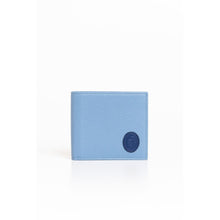 Load image into Gallery viewer, Trussardi Elegant Light Blue Leather Wallet
