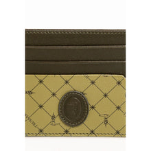 Load image into Gallery viewer, Trussardi Elegant Green Leather Card Holder
