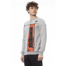 Load image into Gallery viewer, Trussardi Elegant Gray Knit Sweatshirt with Front Print
