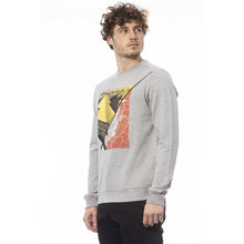 Load image into Gallery viewer, Trussardi Sophisticated Gray Ribbed Knit Sweatshirt
