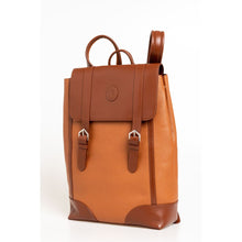 Load image into Gallery viewer, Trussardi Elegant Brown Leather Backpack for Men
