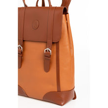 Load image into Gallery viewer, Trussardi Elegant Brown Leather Backpack for Men
