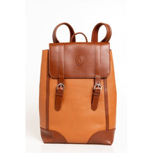Load image into Gallery viewer, Trussardi Elegant Brown Leather Backpack for Men
