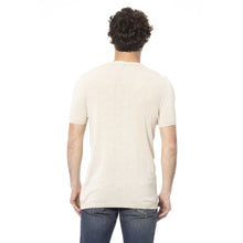 Load image into Gallery viewer, Distretto12 Chic Beige Short Sleeve Cotton Sweater
