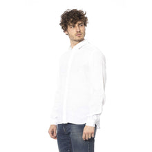 Load image into Gallery viewer, Distretto12 Elegant White Linen Italian Shirt
