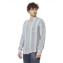 Load image into Gallery viewer, Distretto12 Elegant Light Blue Mandarincollar Shirt

