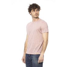 Load image into Gallery viewer, Distretto12 Chic Pink Cotton Crew Neck Tee
