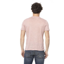 Load image into Gallery viewer, Distretto12 Chic Pink Cotton Crew Neck Tee
