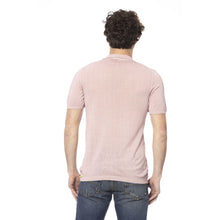 Load image into Gallery viewer, Distretto12 Elegant Pink Cotton Polo Shirt

