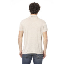 Load image into Gallery viewer, Distretto12 Elegant Beige Cotton Polo: Timeless Style
