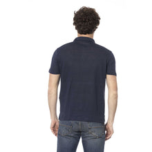 Load image into Gallery viewer, Distretto12 Chic Blue Cotton Polo for Men
