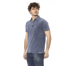 Load image into Gallery viewer, Distretto12 Elegant Cotton Polo in Classic Blue
