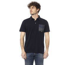Load image into Gallery viewer, Distretto12 Elegant Cotton Polo in Classic Blue
