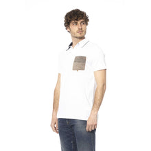 Load image into Gallery viewer, Distretto12 Chic White Cotton Short Sleeve Polo

