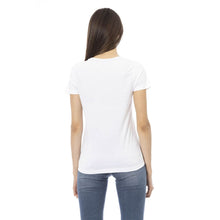 Load image into Gallery viewer, Trussardi Action Elegant Short Sleeve Tee with Chic Front Print
