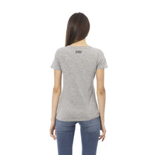 Load image into Gallery viewer, Trussardi Action Chic Gray Short Sleeve Round Neck Tee
