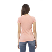 Load image into Gallery viewer, Trussardi Action Elegant Pink Short Sleeve Tee with Chic Print
