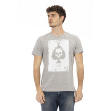 Load image into Gallery viewer, Trussardi Action Elevate Casual Chic with Sleek Gray Tee
