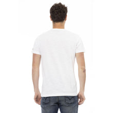 Load image into Gallery viewer, Trussardi Action Elegant White Tee with Signature Print
