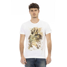 Load image into Gallery viewer, Trussardi Action Elegant White Tee with Signature Print
