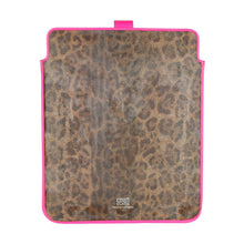 Load image into Gallery viewer, Cavalli Class Fuchsia Leopard Print Calfskin Tablet Case
