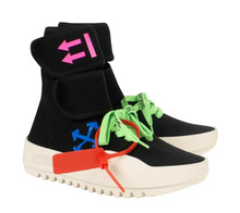 Load image into Gallery viewer, Off-White Striking Moto Wrap Sneakers with Iconic Logo Print
