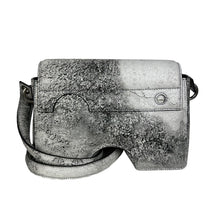 Load image into Gallery viewer, Off-White Elegant Gray Leather Crossbody Bag
