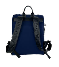 Load image into Gallery viewer, Dolce &amp; Gabbana Chic Blue and Wine Red Fabric Backpack
