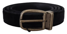 Load image into Gallery viewer, Dolce &amp; Gabbana Elegant Black Leather Belt
