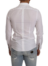 Load image into Gallery viewer, Dolce &amp; Gabbana Elegant White Cotton Poplin Dress Shirt
