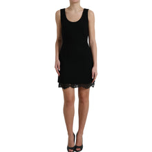 Load image into Gallery viewer, Dolce &amp; Gabbana Black Lace Sheath A-line Mini SARTORIA Dress
