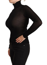 Load image into Gallery viewer, Dolce &amp; Gabbana Elegant Black Turtleneck Sweater
