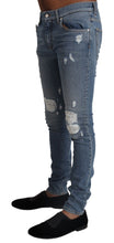 Load image into Gallery viewer, Dolce &amp; Gabbana Elegant Light Blue Skinny Denim Pants
