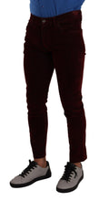 Load image into Gallery viewer, Dolce &amp; Gabbana Bordeaux Slim Fit Skinny Jeans
