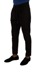 Load image into Gallery viewer, Dolce &amp; Gabbana Elegant Burgundy Wool Jogger Pants
