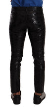 Load image into Gallery viewer, Dolce &amp; Gabbana Elegant Black Logo Skinny Pants
