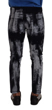 Load image into Gallery viewer, Dolce &amp; Gabbana Blue and White Skinny Stretch Jeans
