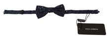 Load image into Gallery viewer, Dolce &amp; Gabbana Elegant Silk Bow Tie in Dark Blue
