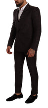 Load image into Gallery viewer, Dolce &amp; Gabbana Elegant Purple Wool 3-Piece Men&#39;s Suit
